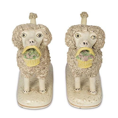 Interiors, Homes & Antiques, to include a private collection of Staffordshire Poodles